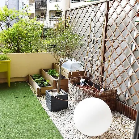 Apt Terrasse Ourcq Lägenhet *